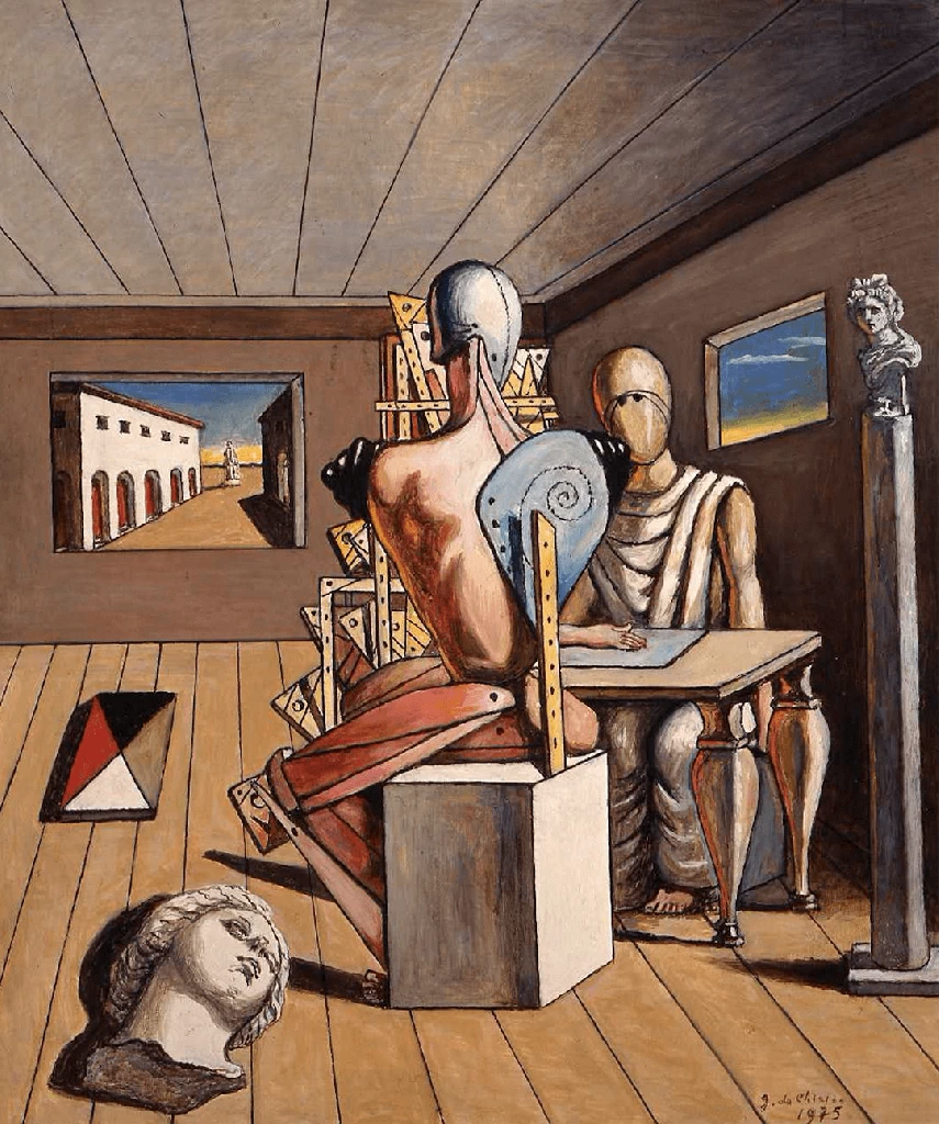 Giorgio De Chirico - 117, Il poeta e il pittore. 1975, Fondazione Giorgio e Isa de Chirico, Roma